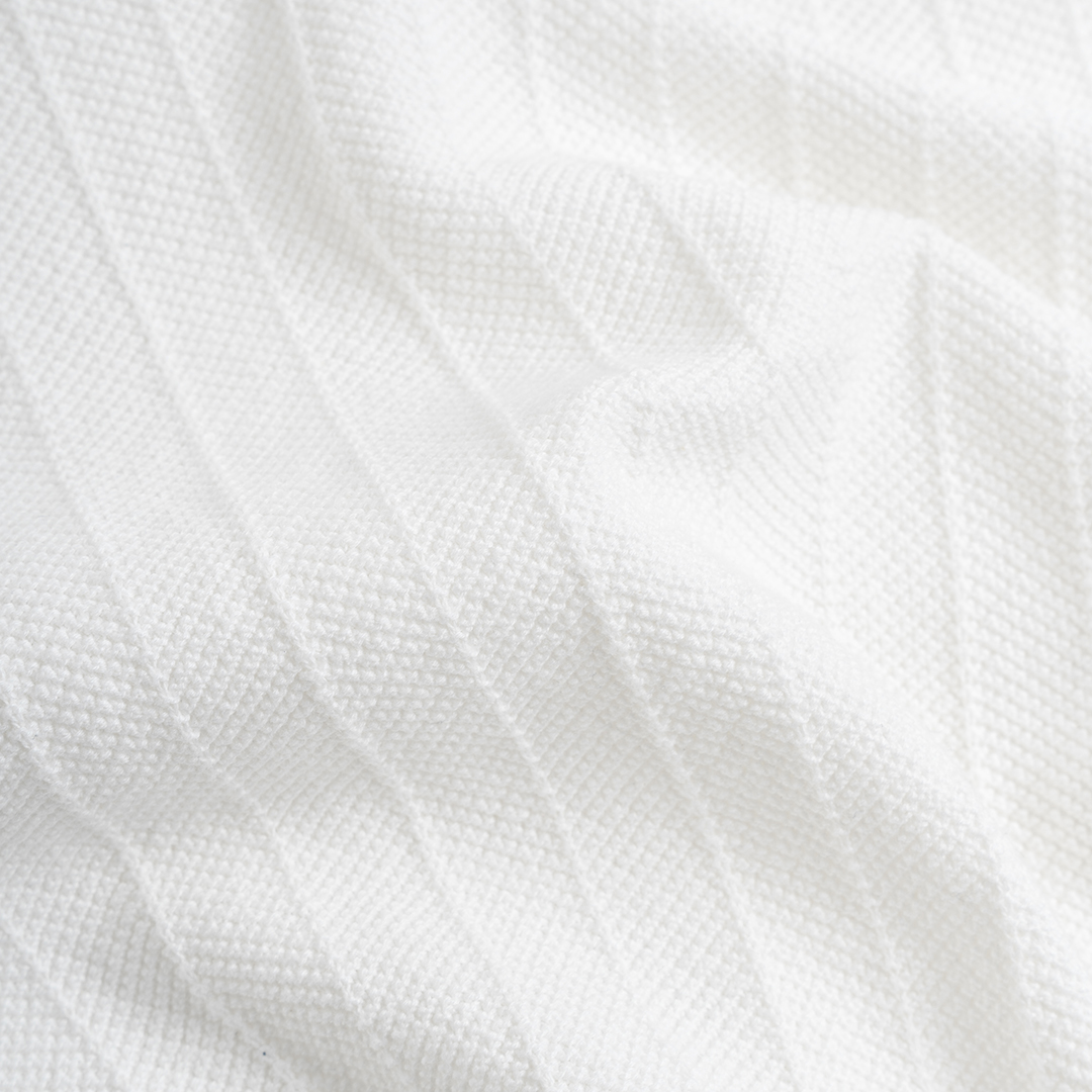 Polo Dệt Kim Herringbone Phối Viền Cổ SS2_thumbnail_9