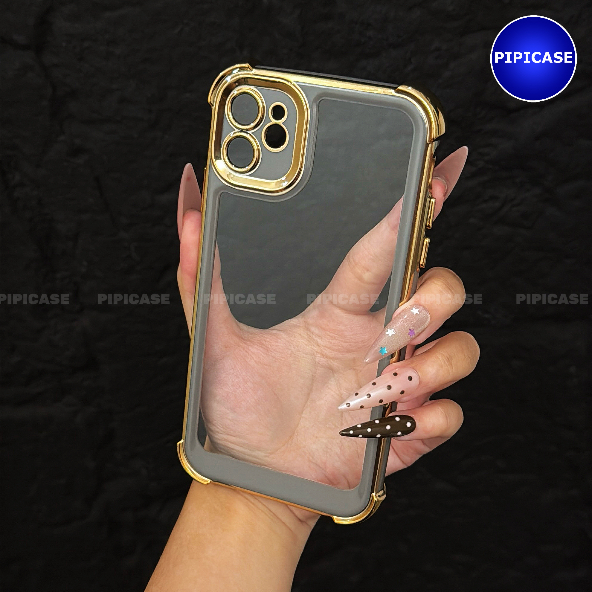 Ốp Lưng iPhone 11 - Timo - Xám