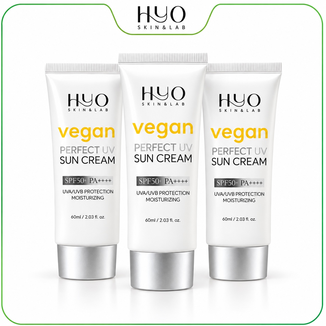COMBO KEM CHỐNG NẮNG - HYO VEGAN PERPECT UV SUN CREAM