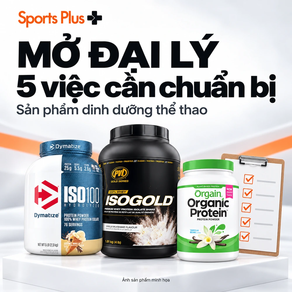 Điều kiện mở đại lý sản phẩm dinh dưỡng thể thao: 5 việc cần chuẩn bị
