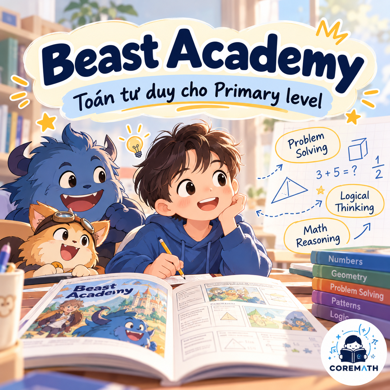 Beast Academy - Toán tư duy - Problem Solving Math