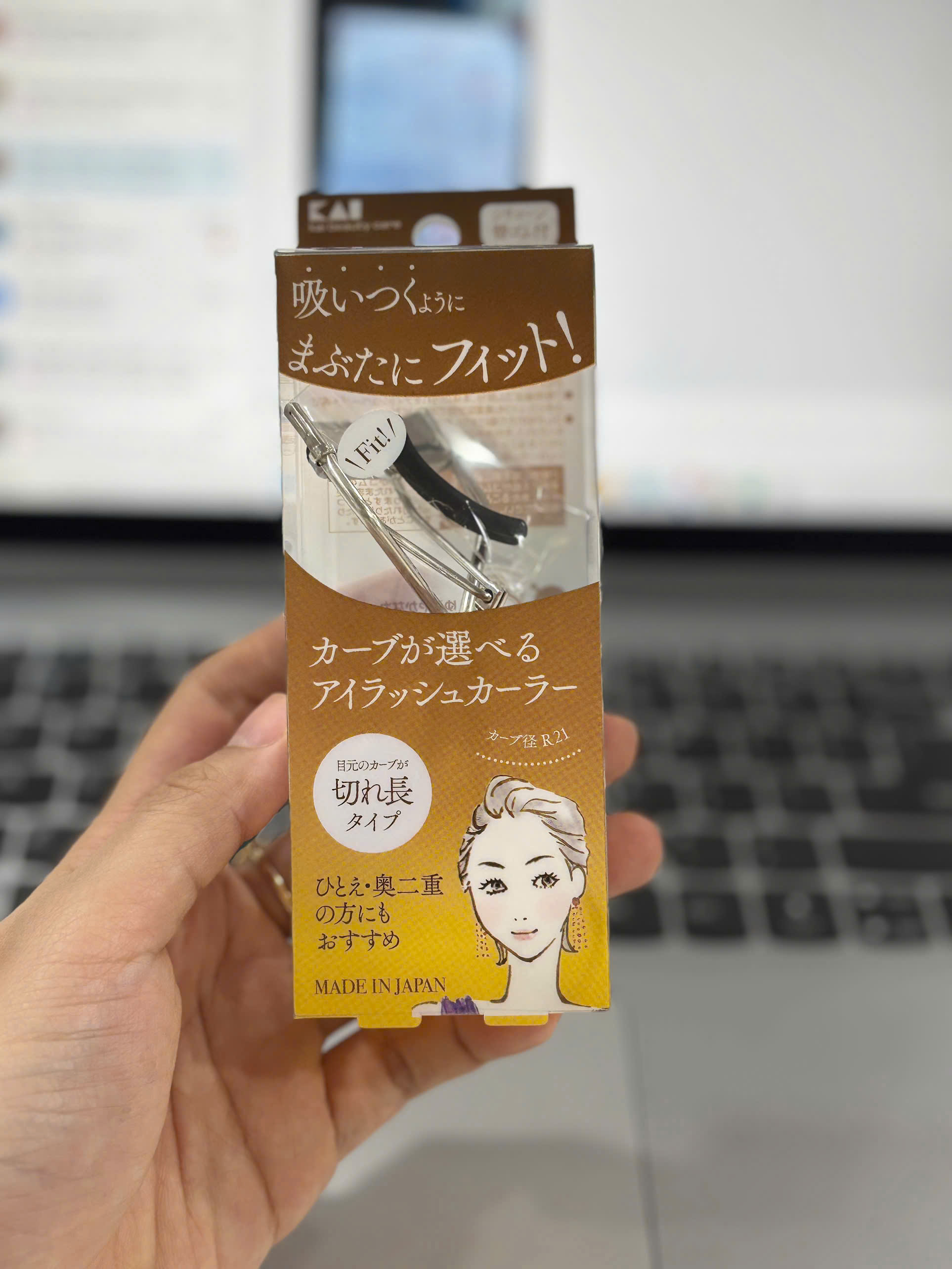 BẤM MI KAI EYELASH CURLER KQ-3162