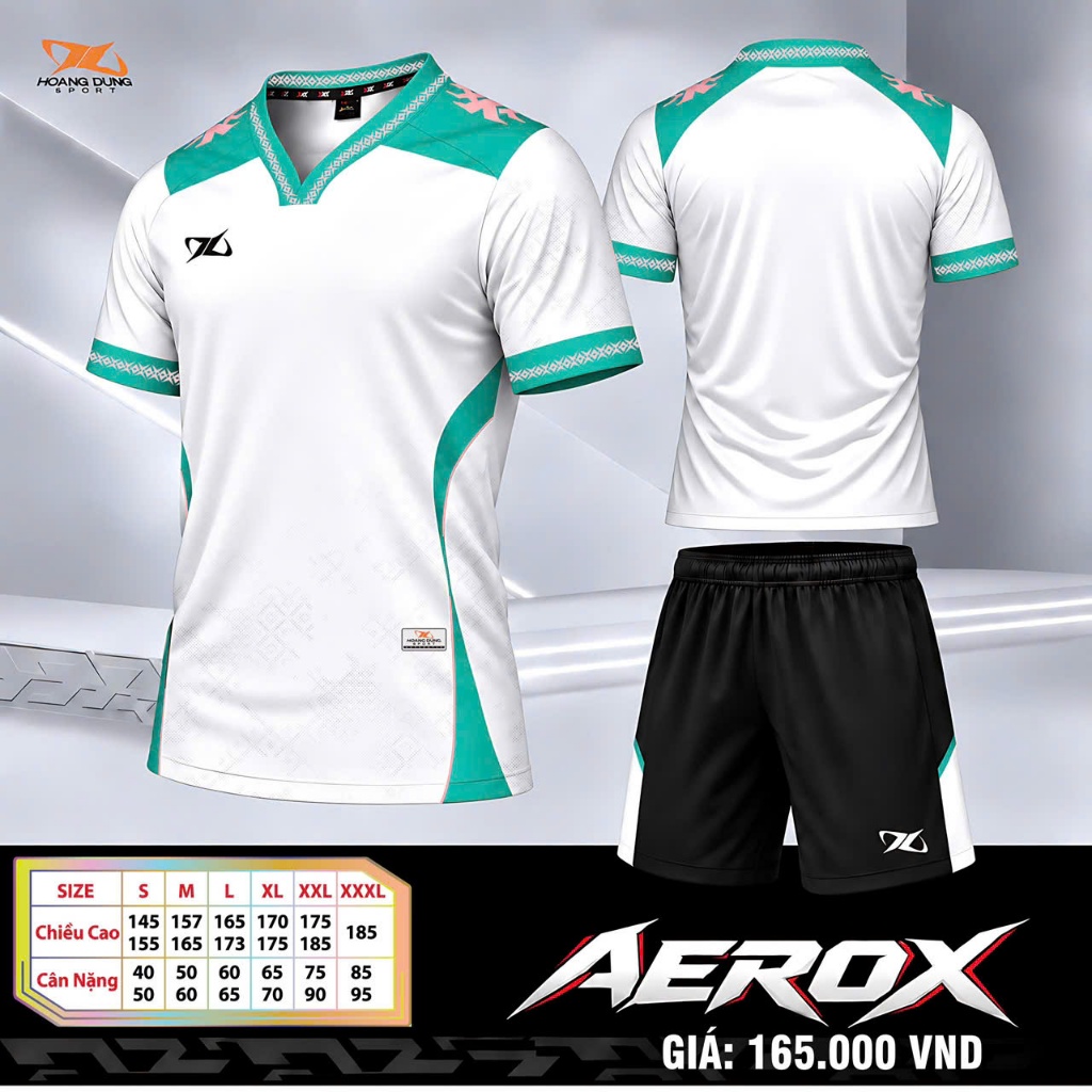 BST Quần Áo Bóng Đá HD AEROX Thun Mè S-Comf Thoáng Khí Thể Thao Đương Đại