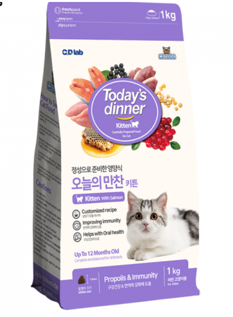 Thức Ăn Hạt Today Dinner Cho Mèo