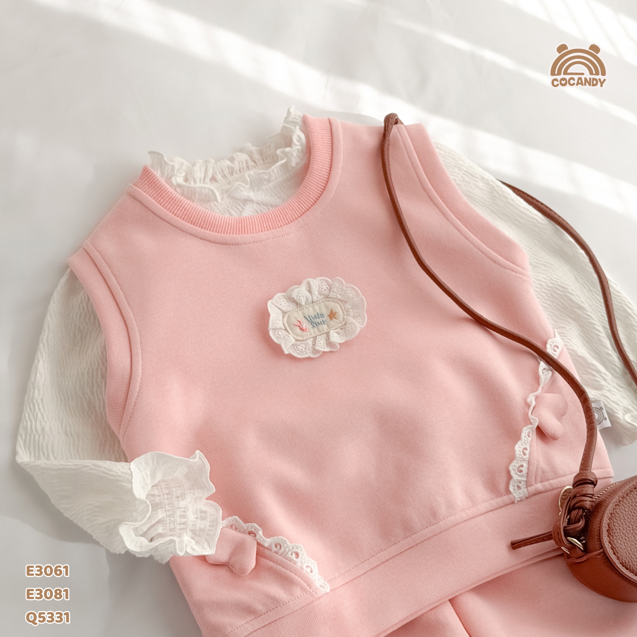 Áo gile nỉ HỒNG tag thêu_thumbnail_5