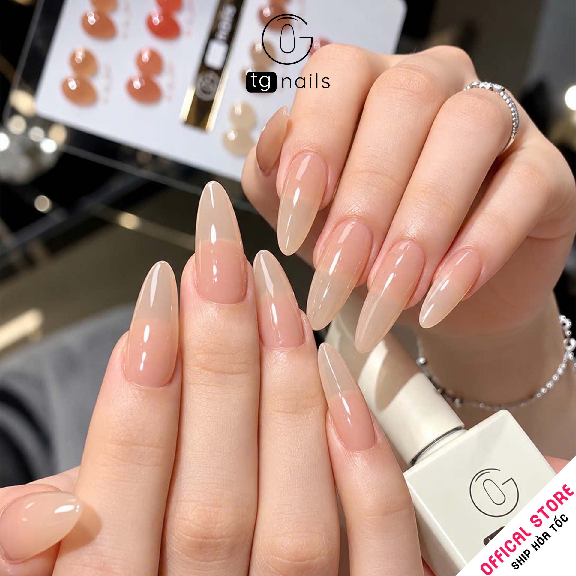 Com Bo 10 màu Thạch Nâu TG Nails kèm bảng màu_thumbnail_3