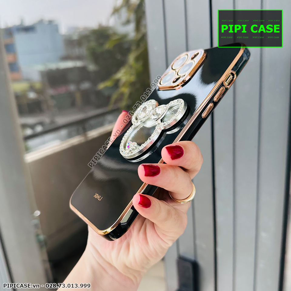 Ốp Lưng iPhone 13 Pro Max - Mic Gương - Đen_thumbnail_3