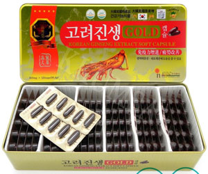 Viên Đạm Sâm Vàng Hàn Quốc GOLD 120 viên_thumbnail_1