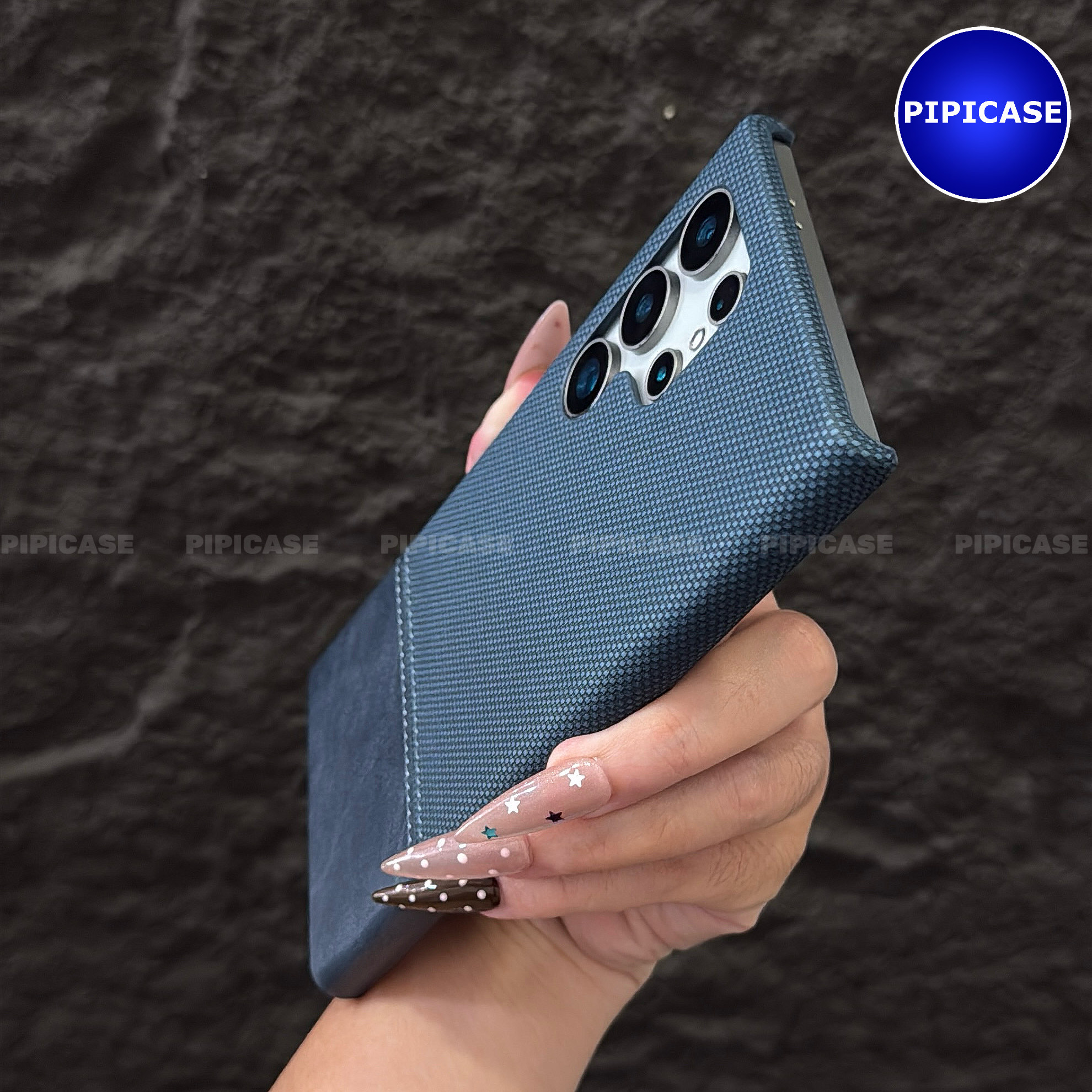 Ốp Lưng Samsung S24 Ultra 5G - Lechi - Xanh Dương_thumbnail_3