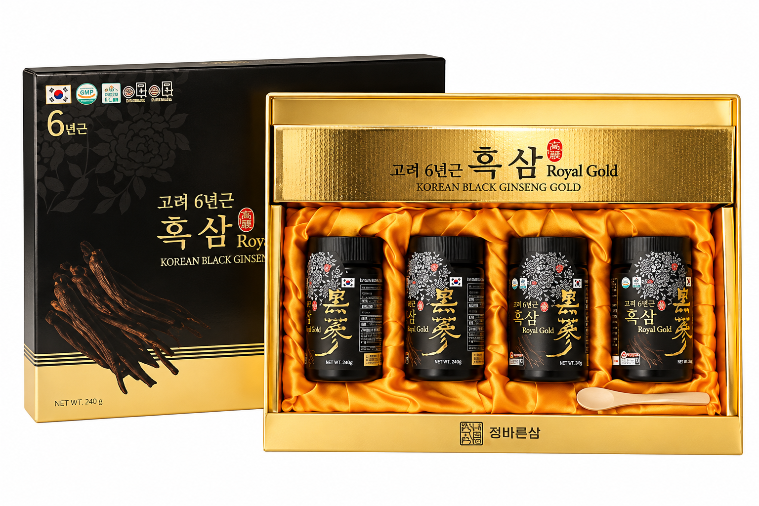 Cao hắc sâm Royal Gold 4 Lọ