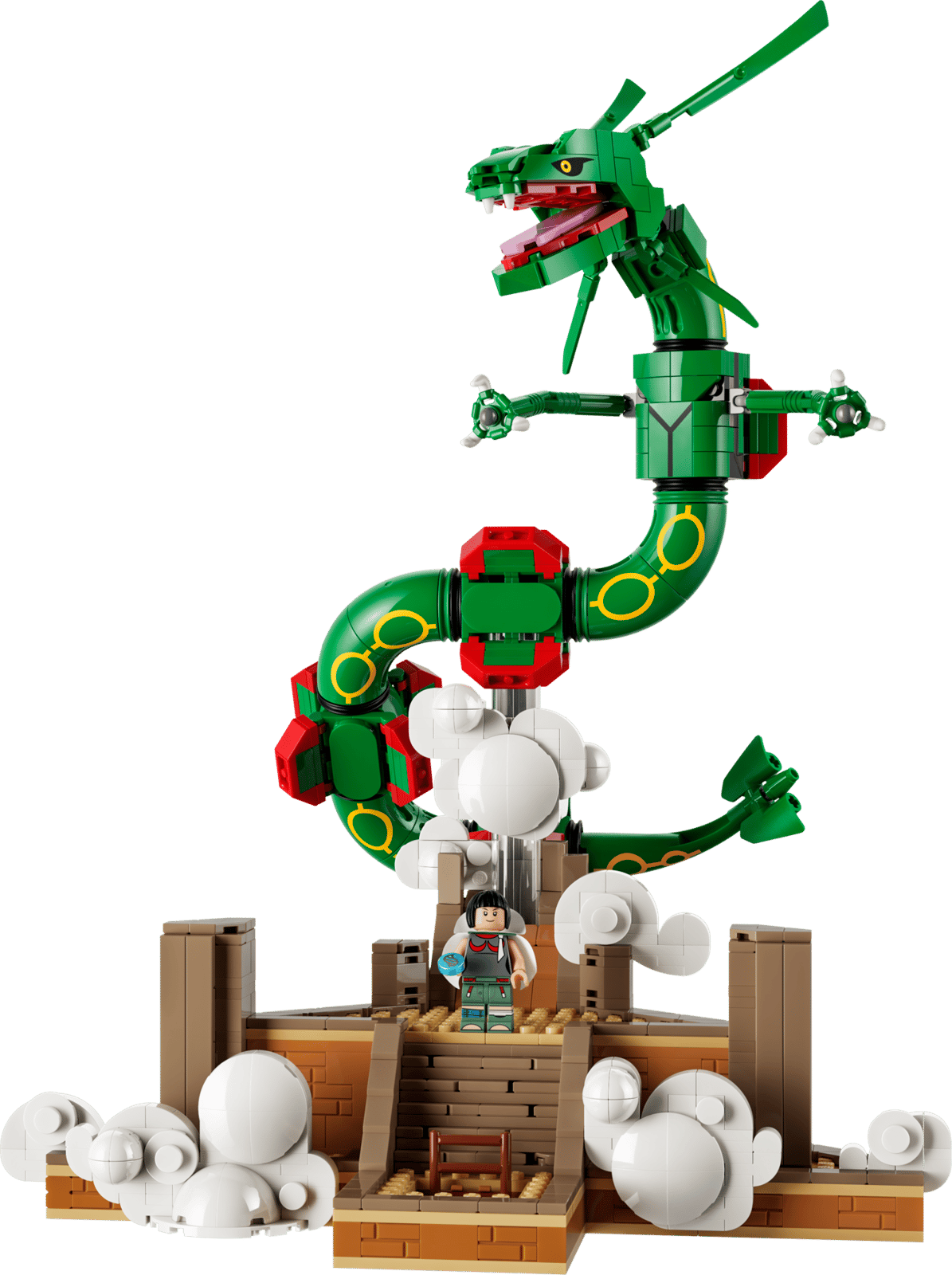 Mô Hình Lắp Ráp Non LEGO Rayquaza