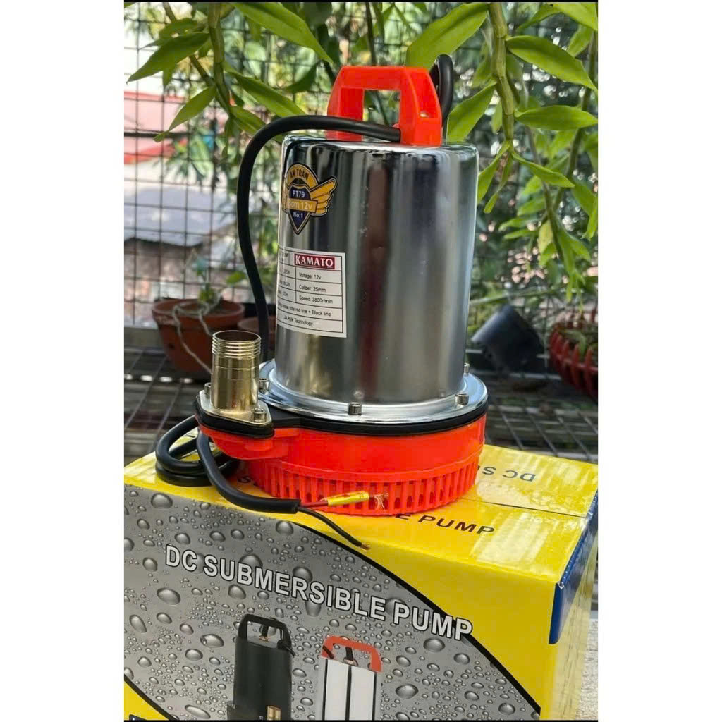 Máy Bơm Chìm Kamato 12V 300W – Bơm Tõm Chạy Bình Ắc Quy, Hút Nước Lưu Động Tiện Lợi_thumbnail_3