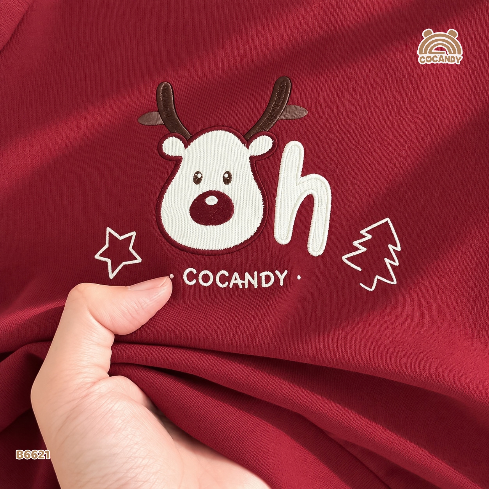 Bộ dài ĐỎ họa tiết tuần lộc_thumbnail_5