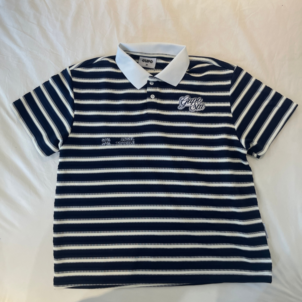 Áo Polo 𝙎𝙬𝙚𝙚𝙩 𝙏𝙧𝙤𝙪𝙗𝙡𝙚 𝙂𝙐𝙋𝙊 Form Boxy Logo Thêu Nam Nữ Local Brand Chính Hãng – PLS01_thumbnail_7