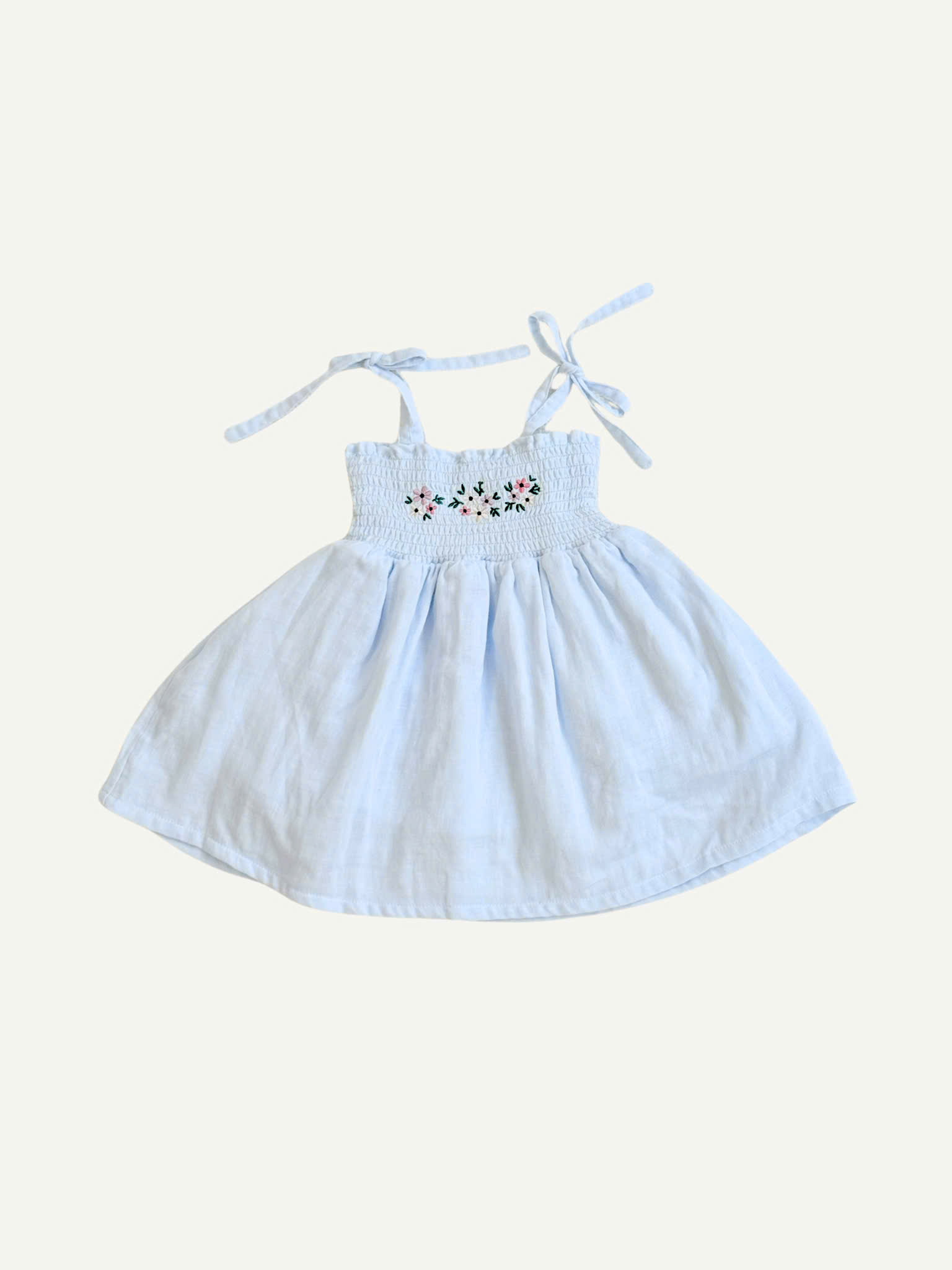 Elle Muslin Dress Váy Xô Hai Dây 24