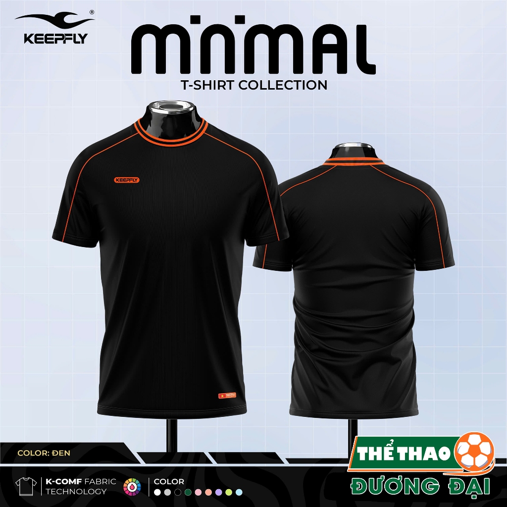 Áo Thể Thao Cổ Tròn Đa Năng Keepfly Minimal Vải Mè Thoáng Khí Thể Thao Đương Đại_thumbnail_1