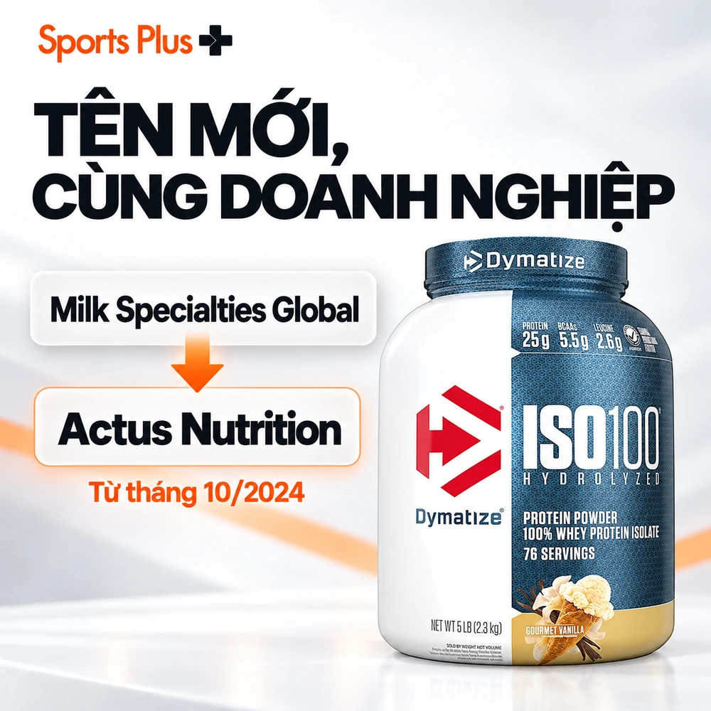 Milk Specialties Global đổi tên thành Actus Nutrition: tên mới của cùng doanh nghiệp