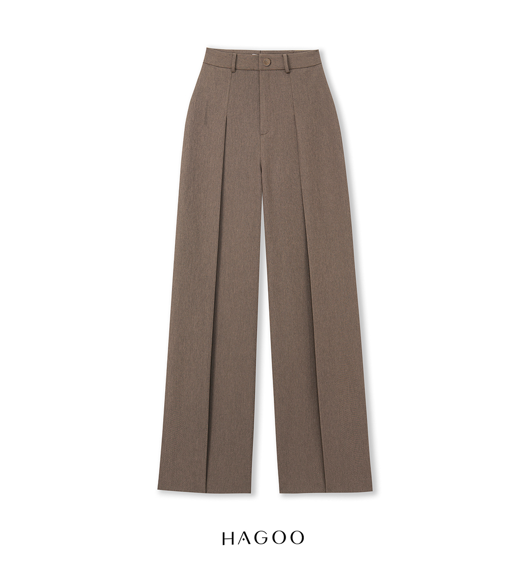 Quần ống rộng xếp ly thẳng HAGOO_thumbnail_4