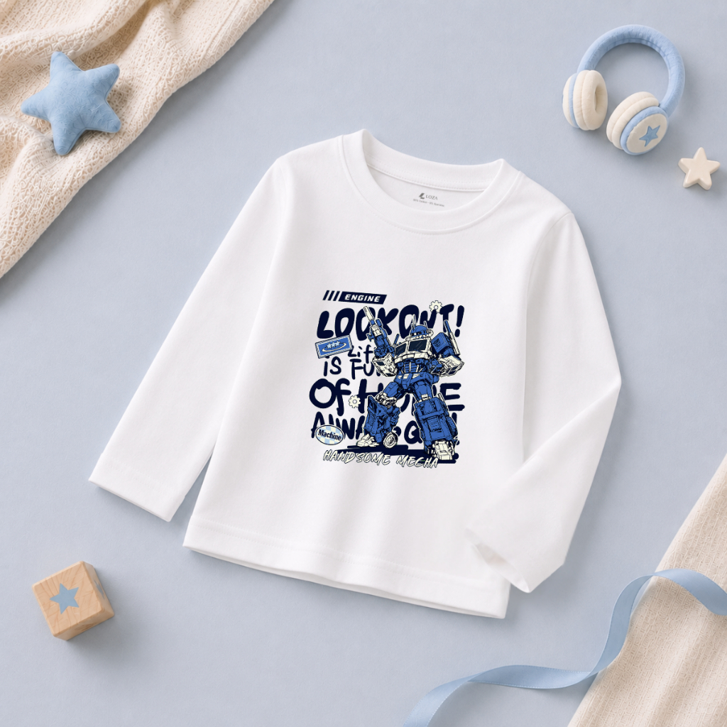 Áo thun dài tay bé trai nhiều hình in khỏe khoắn, năng động -  Loza Kids - KT012_thumbnail_6