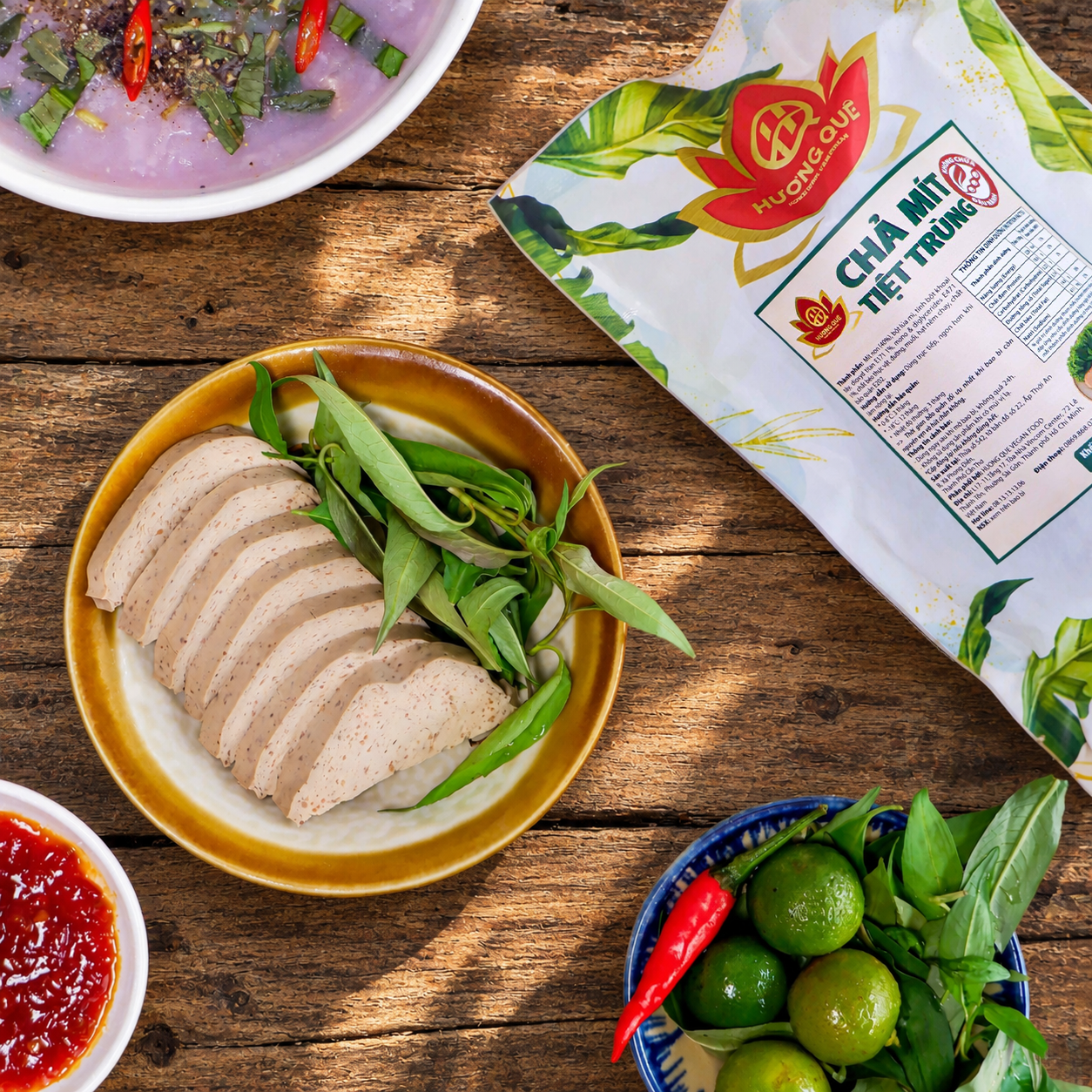 [Tiệt Trùng] Chả Mít Không Đậu Nành 250g HM250GCMKD