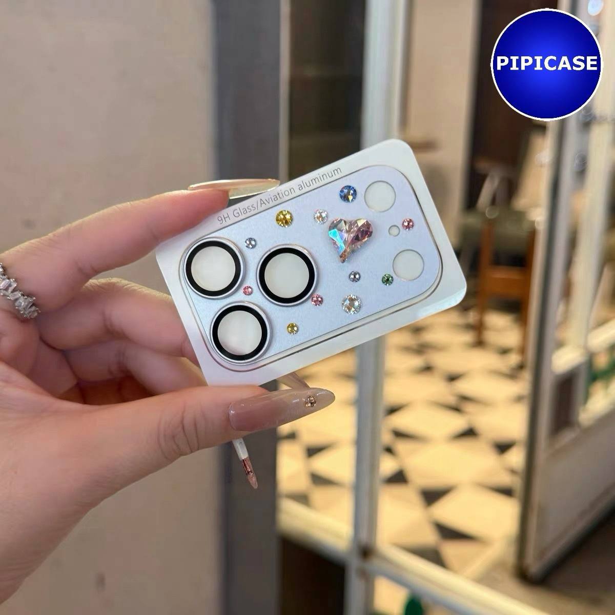 Miếng dán bảo vệ Camera - iPhone 17 Pro Max - Bạc