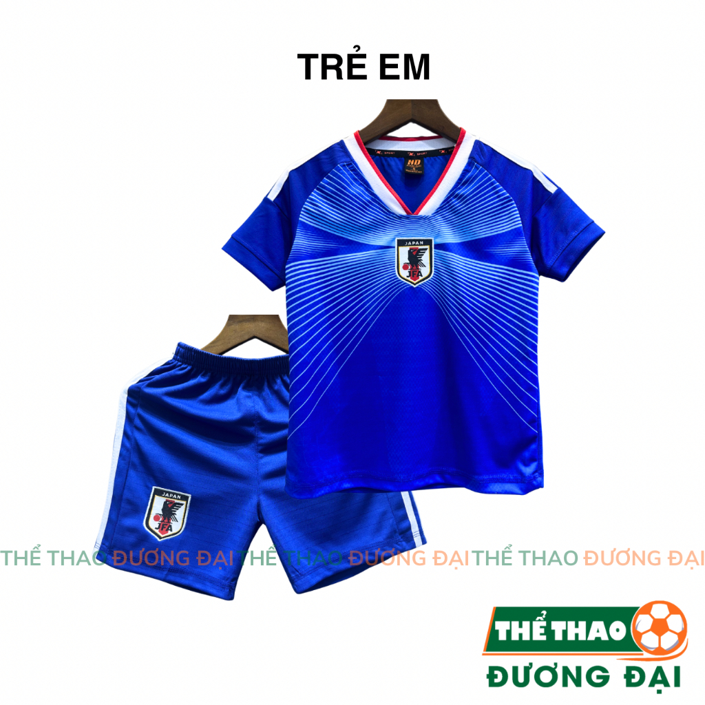 Quần Áo Bóng Đá Trẻ Em Nhật Bích WC26 Thun Mè Cao Cấp Thoáng Khí Đồ Đá Banh Cho Bé