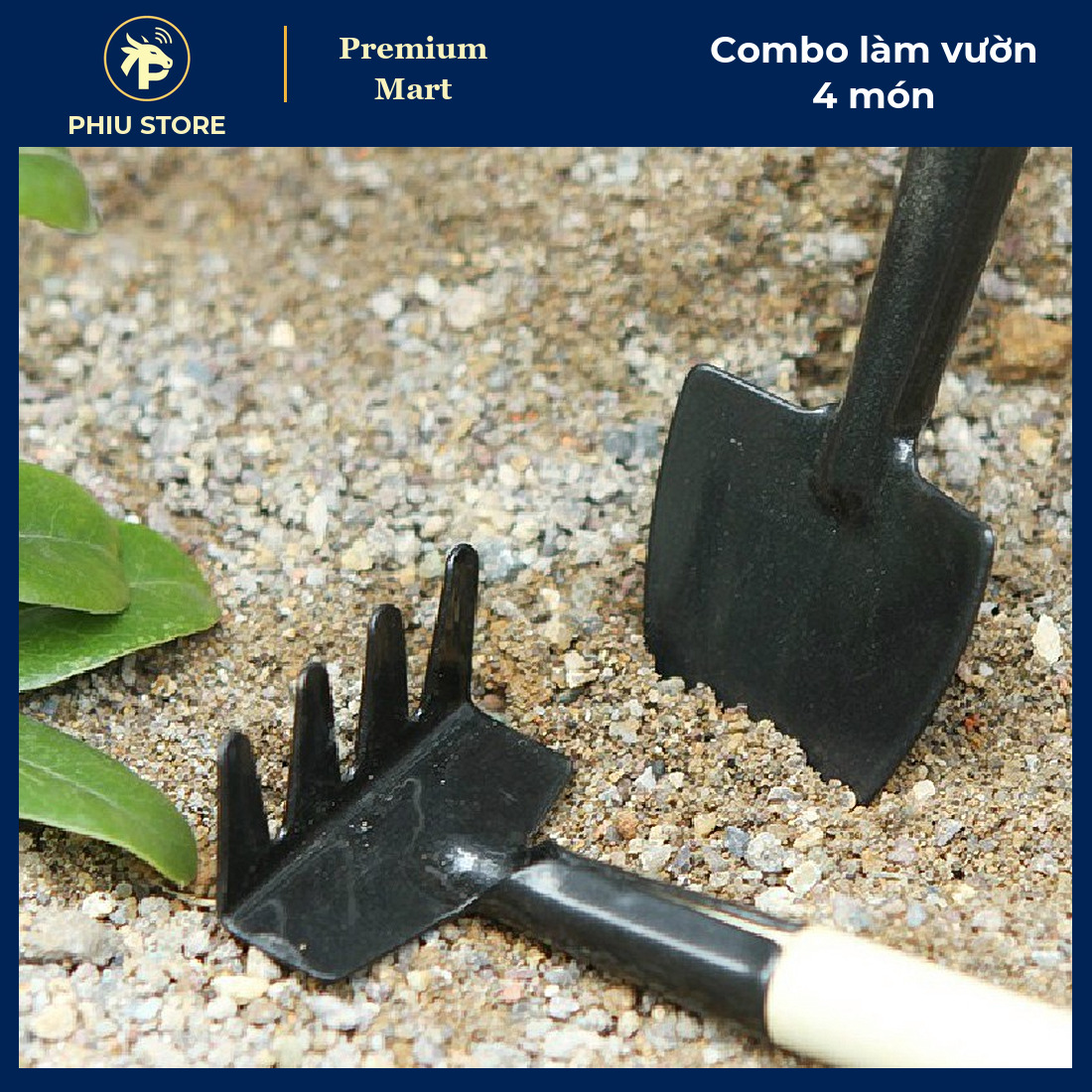 Combo Làm Vườn Ban Công 4 Món: Xẻng Không Gỉ, Bộ 3 Dụng Cụ Mini, Găng Tay Làm Vườn, Đầu Vòi Phun Sương - PHIU STORE_thumbnail_8