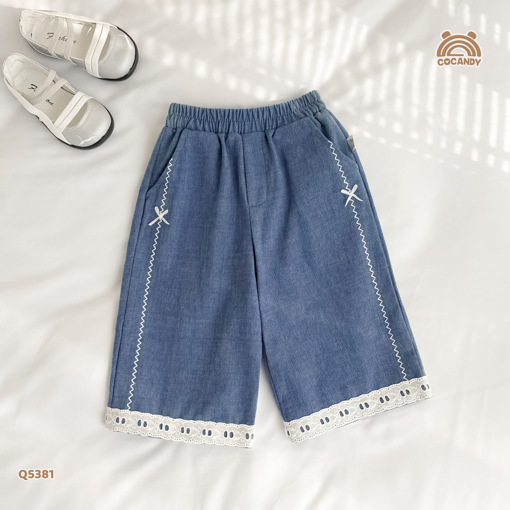 Quần dài loang XANH jeans diễu chỉ sóng_thumbnail_0