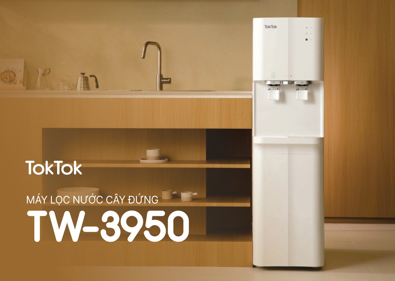 Máy lọc nước nóng lạnh TokTok TW-3950
