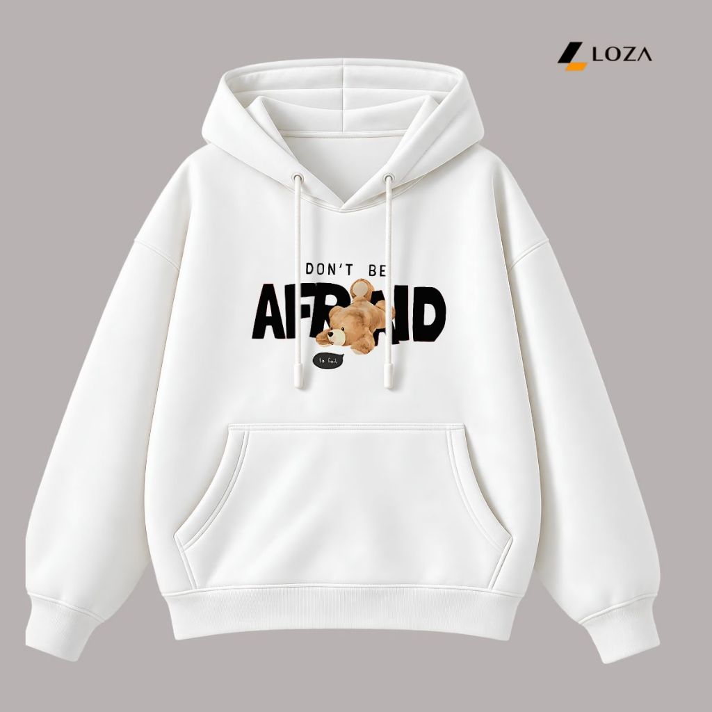 Áo nỉ hoodie nữ nhiều hình chất liệu nỉ da cá nhiều hình dễ mặc -  Loza NM001_thumbnail_0