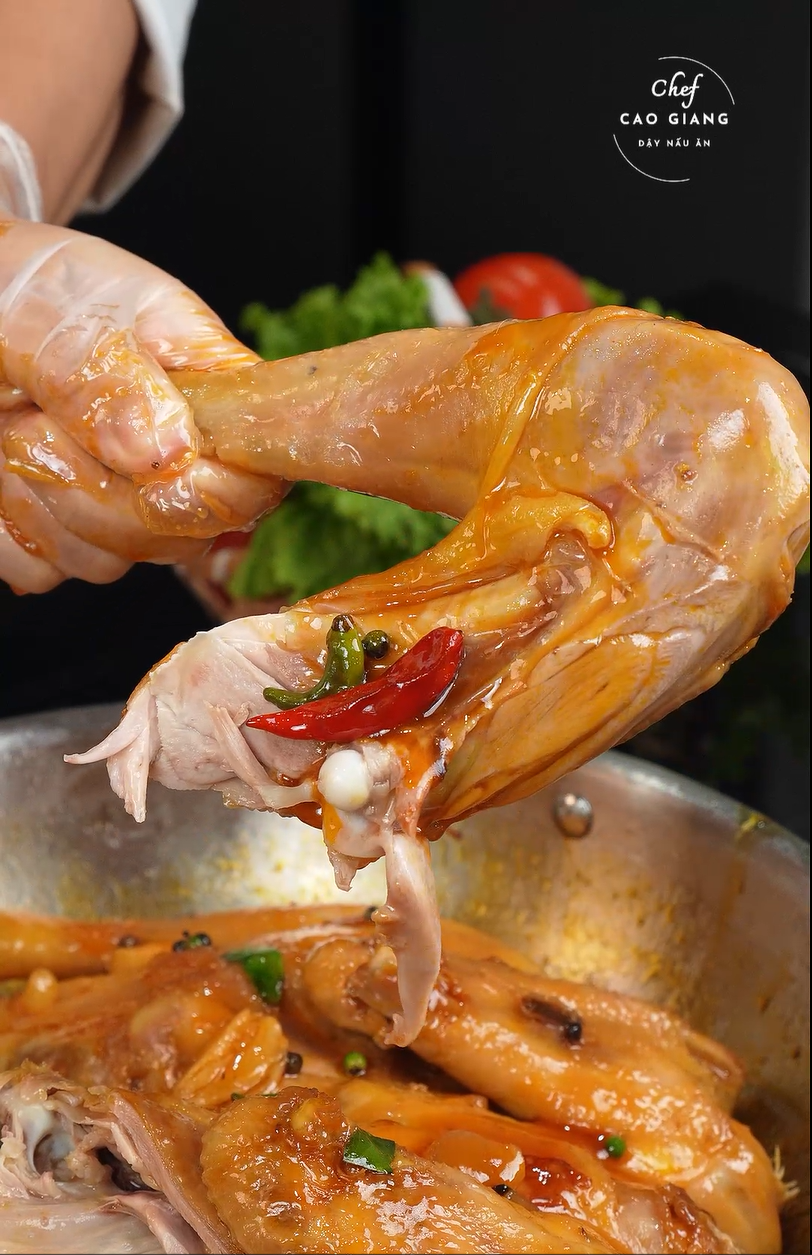 Hướng Dẫn Làm Gà Hấp Mắm Nhĩ
