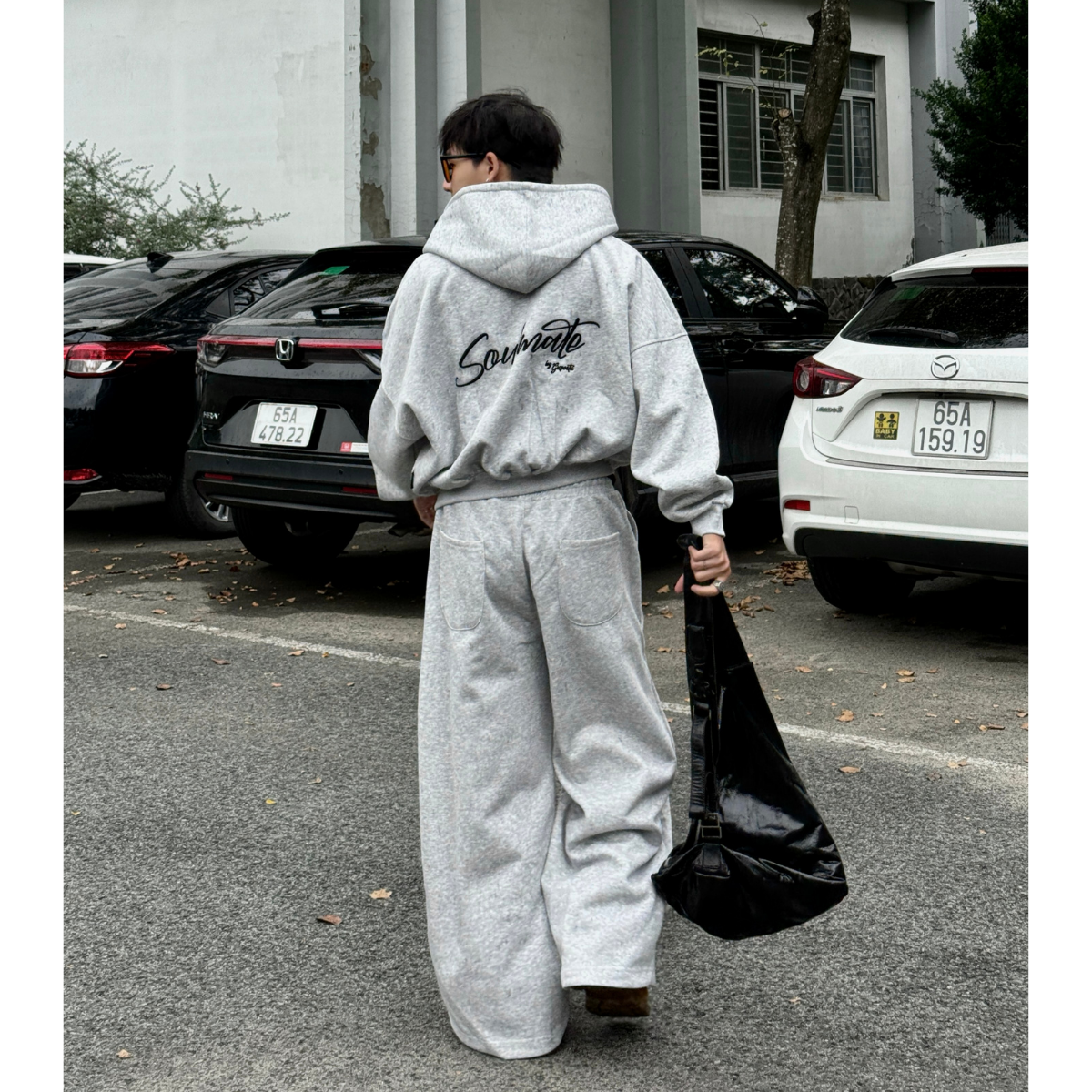 Áo Hoodie Zip Soulmate GUPO Áo Khoác Nỉ Ép Hàn 380GSM Thêu Nổi Form Boxy Unisex Local Brand - AKN-01_thumbnail_3