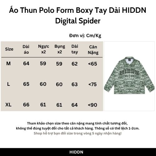Áo Thun Polo Form Boxy Tay Dài HIDDN Digital Spider_thumbnail_11
