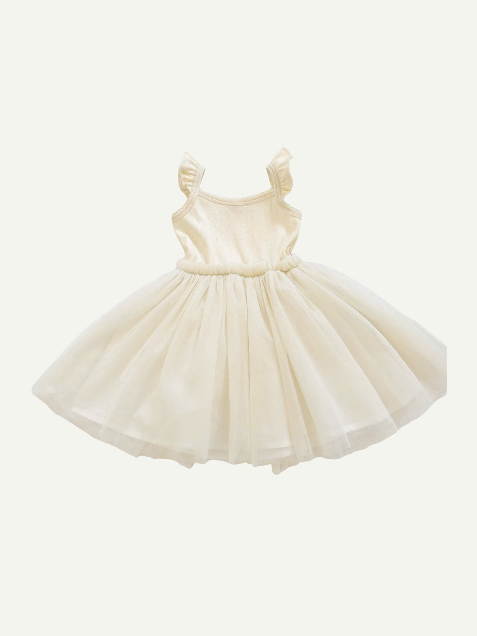 Joy Pointelle Tulle Dress