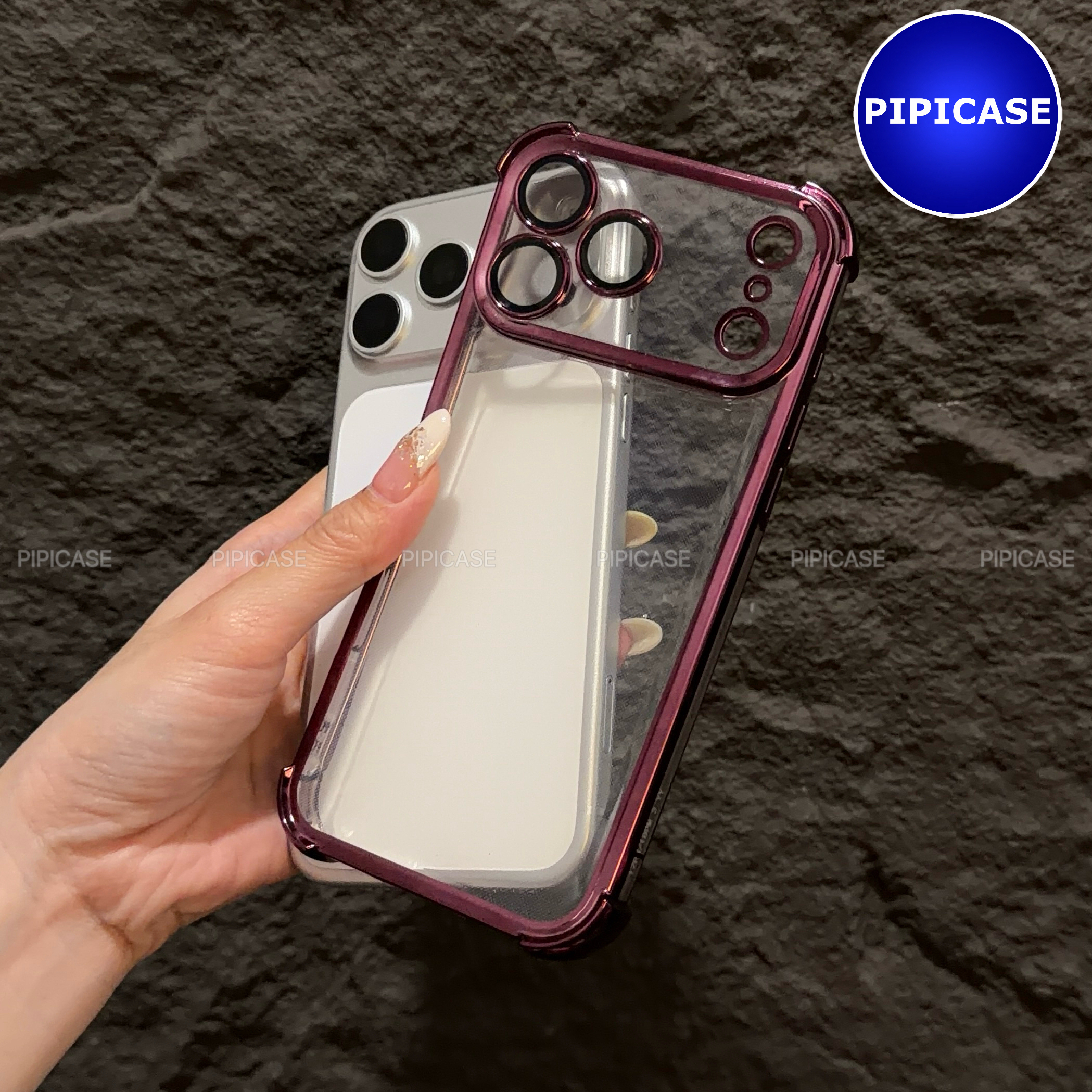 Ốp Lưng iPhone 17 Pro Max - Gu - Đỏ Burgundy_thumbnail_0