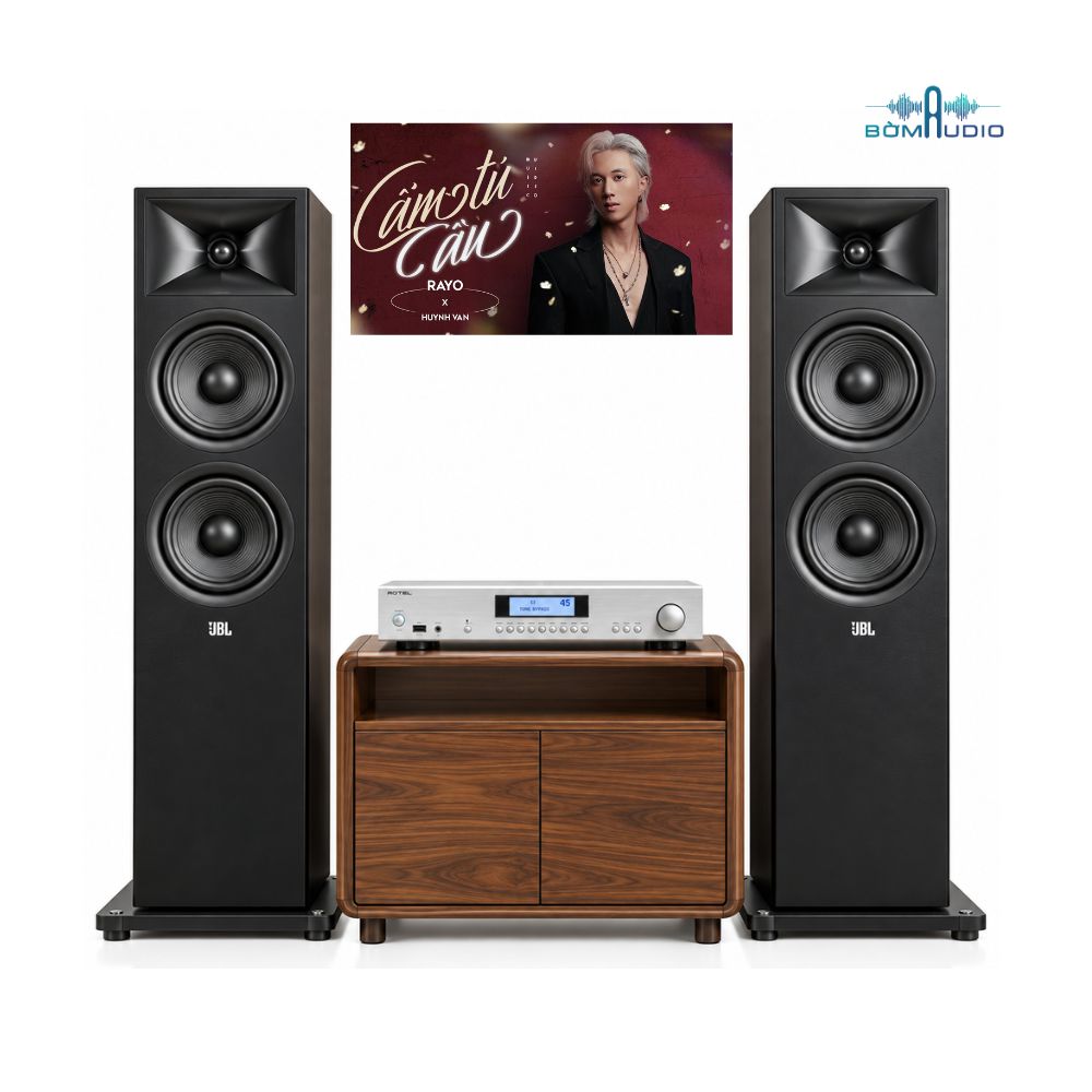 Combo Amply ROTEL A14MKII + Loa Cột JBL STAGE 260F - ROJ2