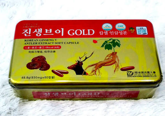Viên Đạm Sâm Vàng GOLD Hàn Quốc 60 viên_thumbnail_2