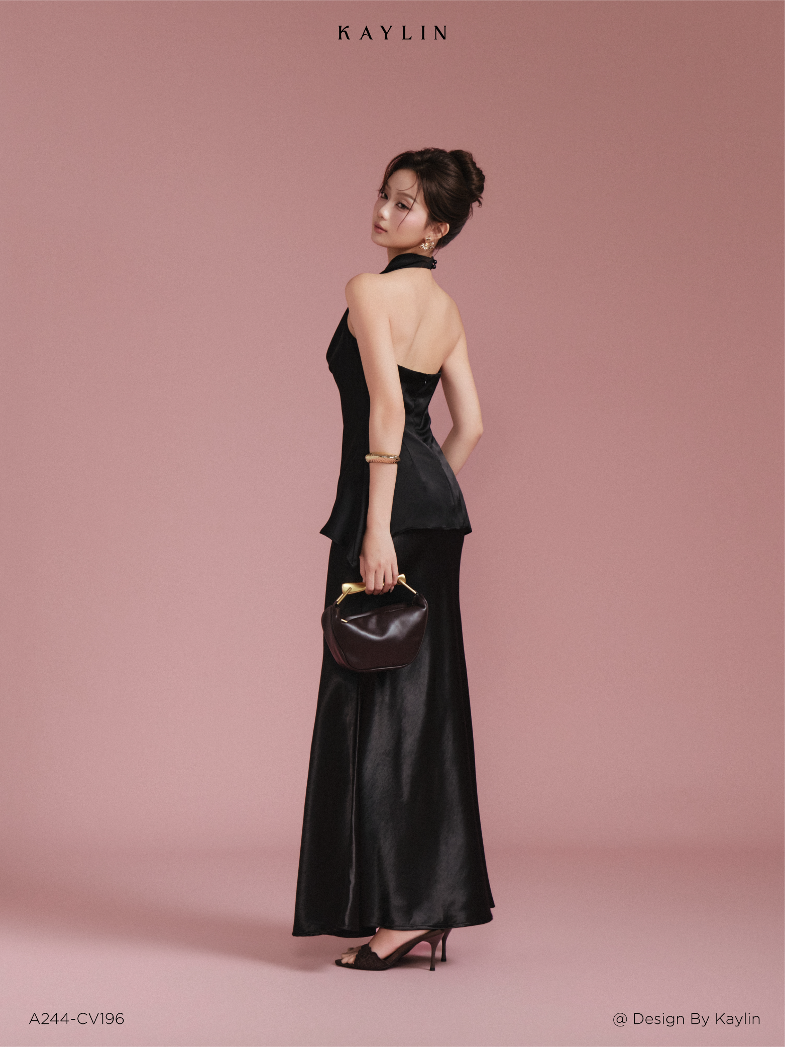 Áo Lụa Peplum Cổ Đổ Hở Lưng KAYLIN Elara Top_thumbnail_2