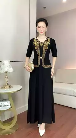 Đầm dáng dài tay lỡ T826_thumbnail_3
