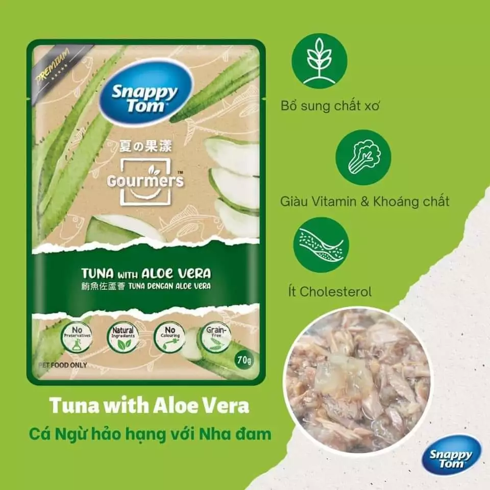 Pate Cho Mèo Snappy Tom Gourmet Cá Ngừ Và Trái Cây_thumbnail_1