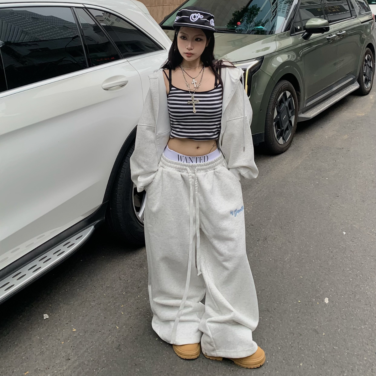 Quần Dài Nỉ Ống Rộng GUPO Vải Nỉ Ép Hàn 380GSM Form Rộng Unisex Local Brand - QDN-01_thumbnail_3