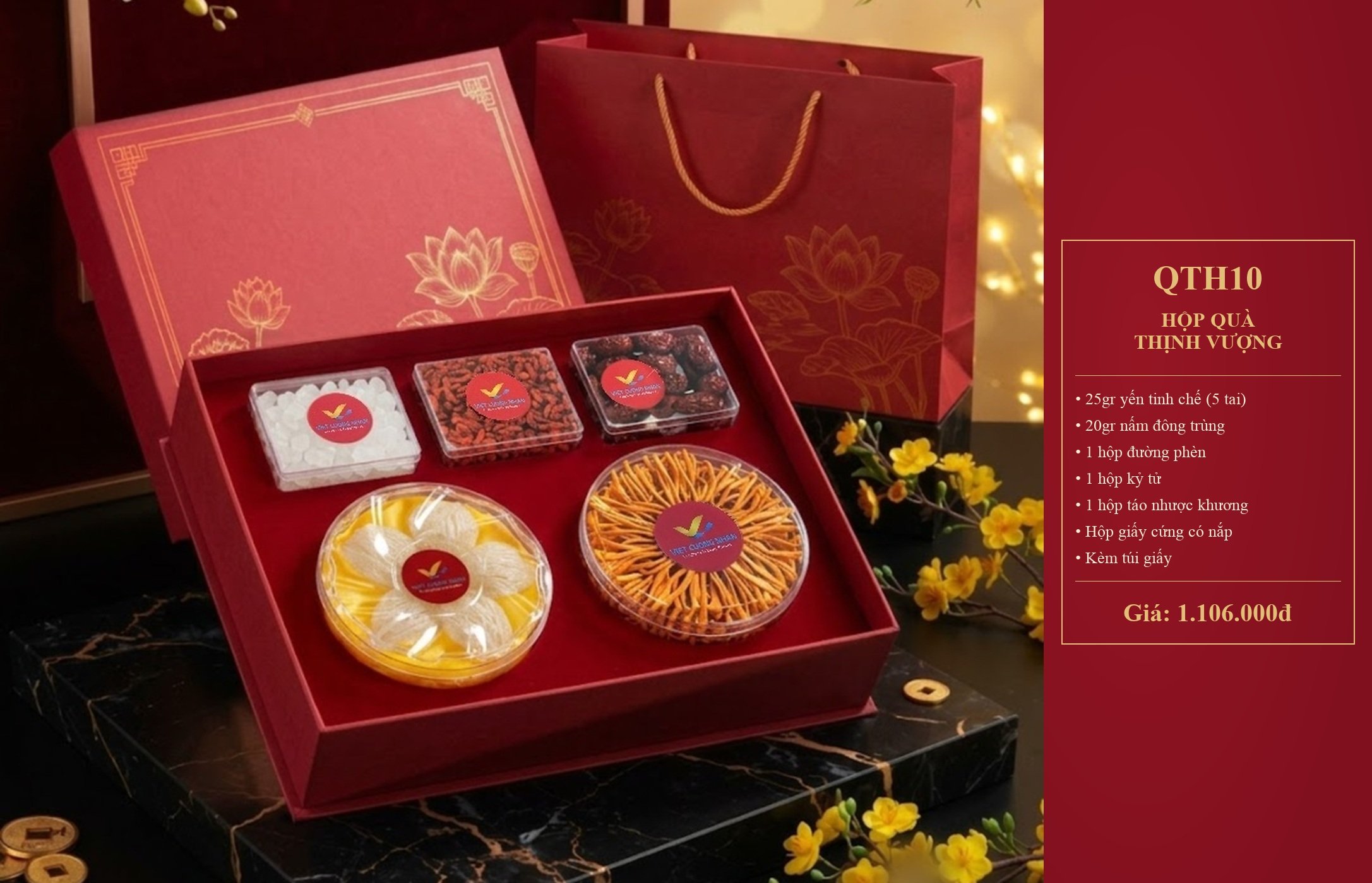[QT10] GIỎ QUÀ THỊNH VƯỢNG