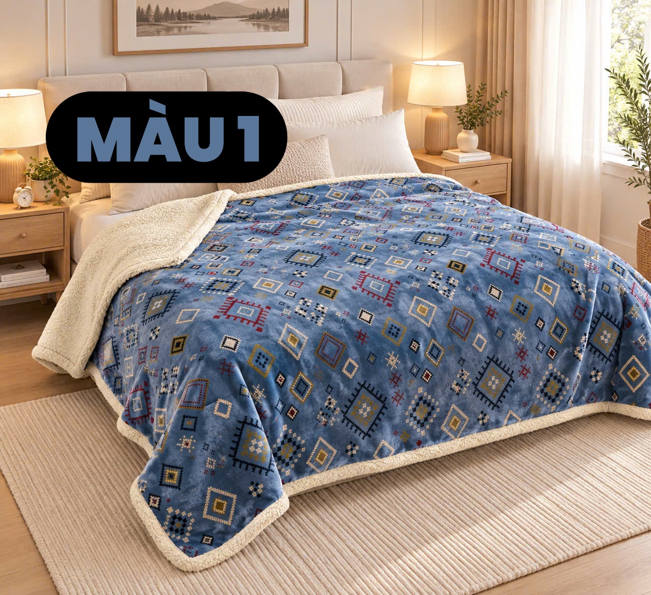 MỀN LÔNG CỪU NHÂN TẠO TAKARA