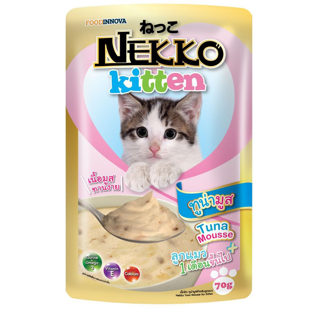 Pate Nekko Mousse cho mèo con gói 80g_thumbnail_0
