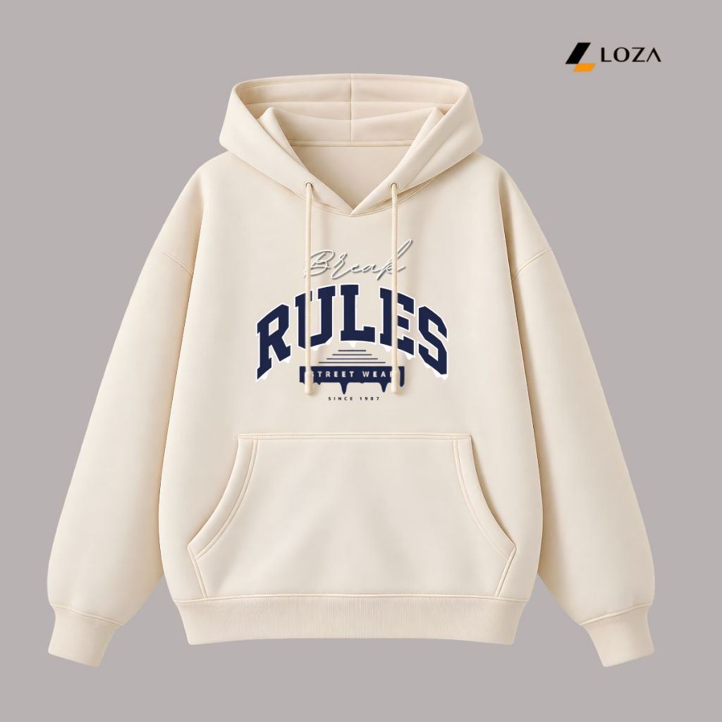 Áo nỉ hoodie nữ nhiều hình chất liệu nỉ da cá nhiều hình dễ mặc -  Loza NM001_thumbnail_10