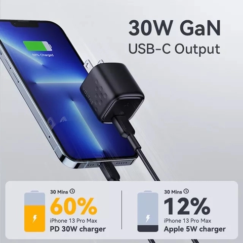 Củ Sạc Nhanh 30W Voltme Revo 30 GaN Chân Dẹt (Model V1121)_thumbnail_6