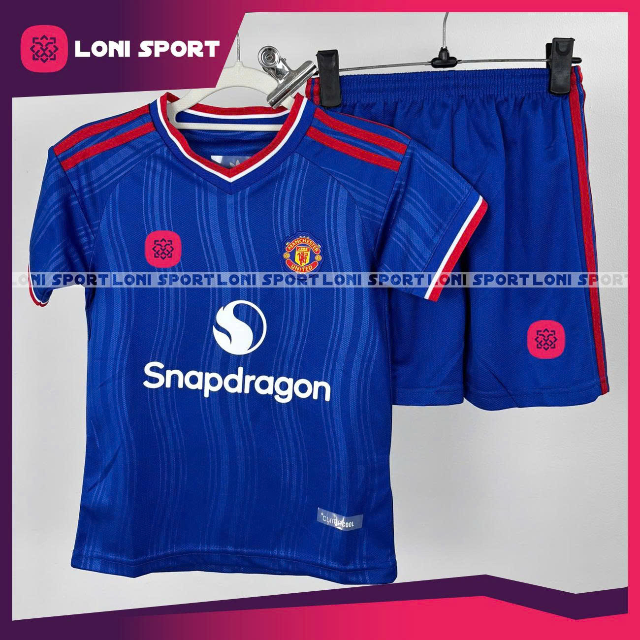 Bộ Kid MU sân khách xanh 26/27
