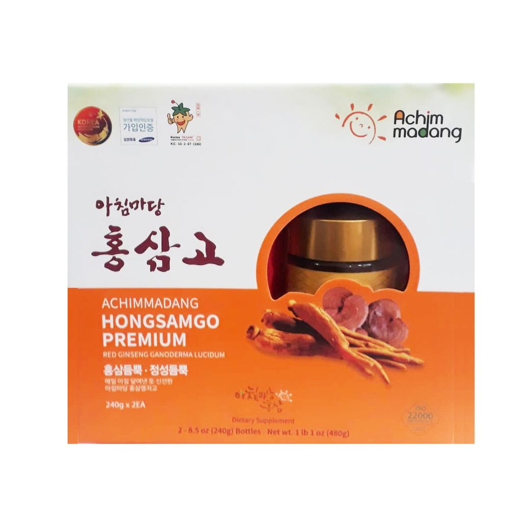 Cao Hồng Sâm Linh Chi Achimadang 2 Lọ