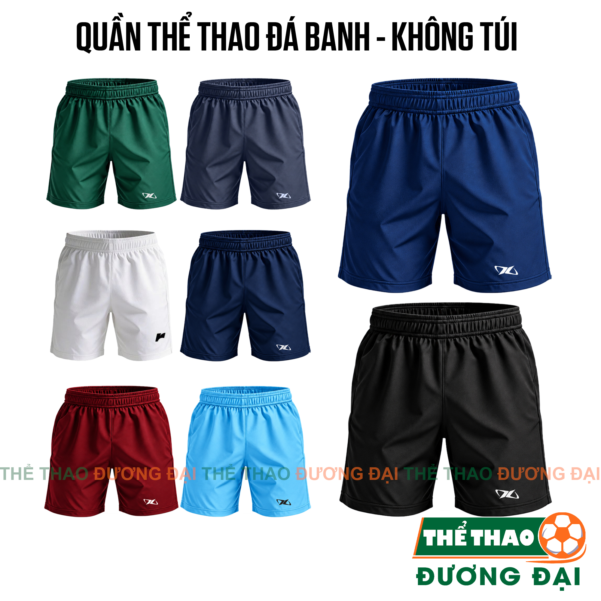 Quần Thể Thao Đá Banh Riki QF01 Thun Mè Cao Cấp Co Giãn 4 Chiều Thể Thao Đương Đại