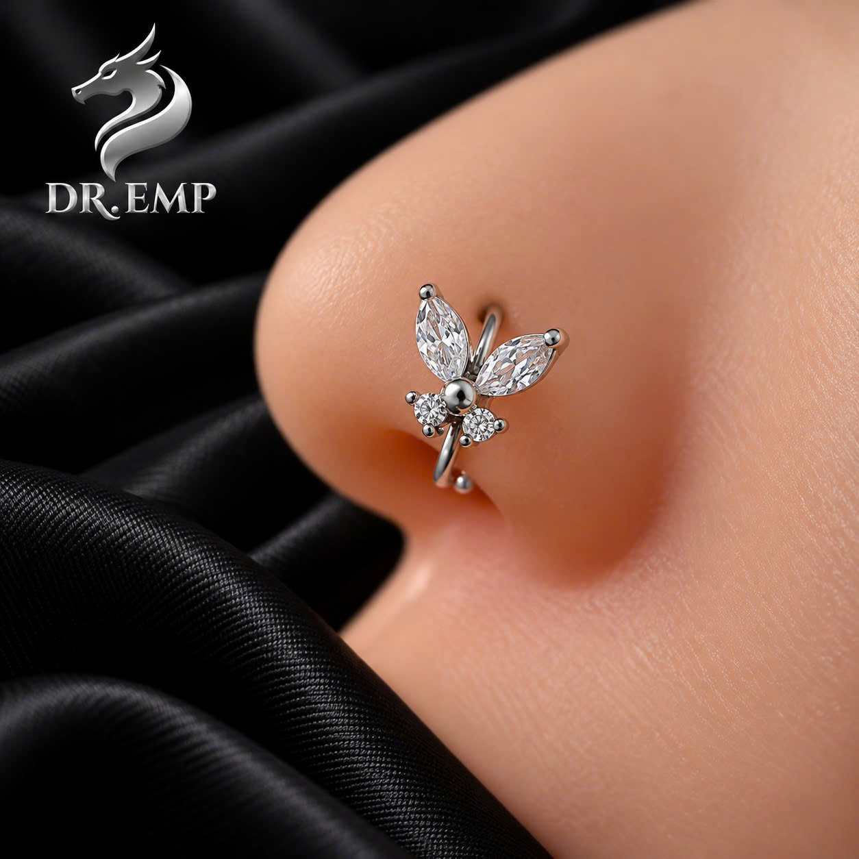 vòng bẻ con bướm trắng cánh dài to đẹp xinh lung linh size 8_thumbnail_3